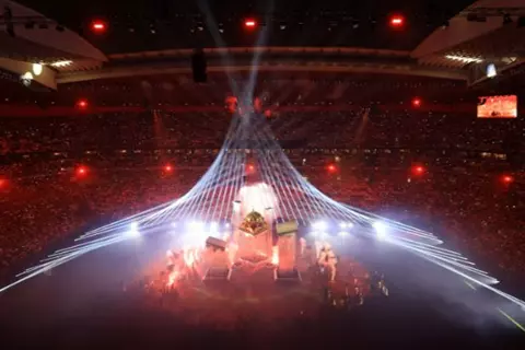 نشيد خاص ومجسم للمسجد الأقصى.. حفل افتتاح مبهر لكأس العرب 2025